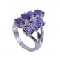 Riyo Amethyst The Silver Company Silver Ring Settings Sz 7.5 Srame7.5-2059