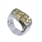 Riyo Citrine Silver Forest Jewelry Ring Silver 925 Sz 7 Srcit7-14017