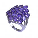 Riyo Amethyst Stylish Silver Jewellery Silver Ring Setting Sz 7.5 Srame7.5-2058