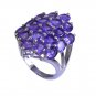 Riyo Amethyst Stylish Silver Jewellery Silver Ring Setting Sz 7.5 Srame7.5-2058