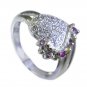 Riyo Tourmaline Essentials Silver Jewellery Mourning Ring Sz 7.5 Srtou7.5-84125