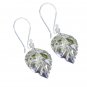 Riyo Green 925 sterling silver Peridot Earring tasty multi gemstone jewelry SEPE