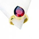 Riyo Ruby Cz Gold Plated Online Sovereign Ring Sz 8 Gprrucz8-104018
