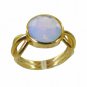 Riyo Purple Gold Plated Fire Opal CZ Ring attractive handmade jewelry GPRFOCZ70-