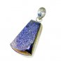 Riyo Jasper Silver Chunky Jewellery Hoop Pendant L 1.5in Spjas-40014