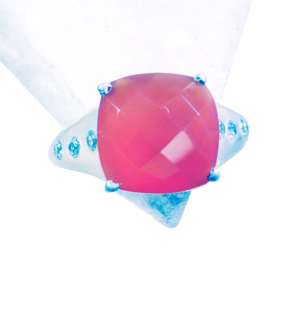 Riyo Red Onyx Silver Jewelry Wire Mothers Ring Sz 7.5 Srron7.5-66004