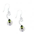Riyo Peridot Nepal Silver Jewelry Exclusive Earring L 1.5in Seper-58025