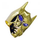 Amethyst Cz 18 Ct Ygold Plating Cameo Ring