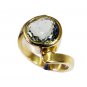 Riyo Green Amethyst 18-Kt Y Gold Plating Mothers Ring Sz 6.5 Gprgam6.5-28069
