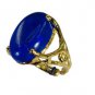 Riyo Lapis Lazuli 18kt Gold Plating Classic Day Rings Sz 6.5 Gprlla6.5-44064