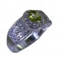 Riyo Green 925 sterling silver Peridot Ring engaging gemstone jewelry SRPER80-58