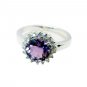 Riyo Amethyst Wholesale Silver Jewelry Class Ring Jewelry Sz 7 Srame7-2088
