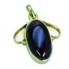 Riyogems Red Onyx 18kt Gold Plating Stud Pendant L 1.5in Gppron-66045