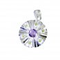 Riyo Gemstone Silver Jewelry Jaipur Elephant Pendant L 1.5in Spmul-52056