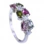 Riyo Tourmaline Contemporary Handmade Engagement Ring Sz 7 Srtou7-84102