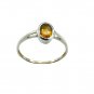 Riyo Yellow Citrine 925 Solid Sterling Silver Polished Ring Srcit90-14085