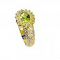 Riyo Peridot Cz 18kt Y.G. Plated Regards Ring Jewelry Sz 8.5 Gprpecz8.5-100026