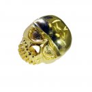 Riyo A Plain  18kt Gold Plated Skull Ring Gprskull55-280003