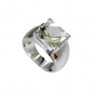 Riyo Green Amethyst Silver Jewelry Supply Promise Ring Sz 7.5 Srgam7.5-28063