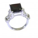 Riyo Red Garnet 925 Solid Sterling Silver Shimmering Ring Srgar70-26254
