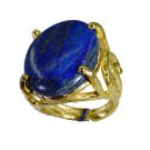 Riyo Lapis Lazuli 18.Kt Gold Plating Mothers Ring Sz 7 Gprlla7-44070