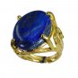 Riyo Lapis Lazuli 18.Kt Gold Plating Mothers Ring Sz 7 Gprlla7-44070