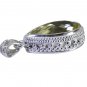 Riyo A Lemon Quartz 925 Solid Sterling Silver Sophisticated Pendant L 1.5in Splq