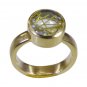 Riyo Multi Gold Plated Rutile Quartz CZ Ring better-looking handmade jewelry des