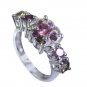 Riyo Tourmaline Dark Silver Jewelry Thumb Ring Sz 7 Srtou7-84114