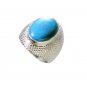 Riyo Turquoise Silver Jewellery Silver Filigree Ring Sz 7.5 Srtur7.5-82034