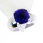 Riyo Amethyst Asian Silver Jewellery Unique Ring Jewelry Sz 8 Srame8-2125