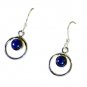 Riyo Blue Lapis Lazuli 925 Solid Sterling Silver Chic Earring L 1.25in Sella-440