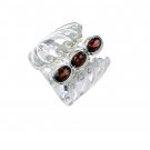 Riyo Garnet Modern Silver Jewelry Indian Sz 7 Srgar7-26246