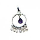 Riyo  Gemstone Silver Jewellery Websites Omega Pendants L 1.5in Spmul-52012