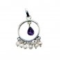 Riyo  Gemstone Silver Jewellery Websites Omega Pendants L 1.5in Spmul-52012