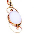 Riyogems Agate 18-Kt Gold Plated Symbolic Pendants L 1.5in Gppage-0002