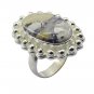 Riyo Gemstone Alloy Silver Hand Finished Ring Aspr90-0007