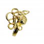 Riyo A Plain  18kt Gold Plated Octopus Ring Gproct65-250002