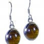 Riyo Brown 925 sterling silver Tiger Eye Earring sightly personalized handmade j