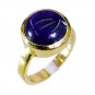 Riyo Amethyst 18kt Gold Platings Guard Ring Sz 6.5 Gprame6.5-2028