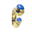 Riyo Lapis Lazuli 18k Gold Plating Thumb Ring Sz 7.5 Gprlla7.5-44044