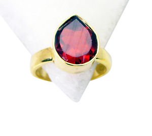 Riyo Ruby Cz Gold Plated Jewellery Posie Ring Sz 7 Gprrucz7-104013