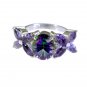 Riyo Mystic Quartz Silver Friendship Jewelry Couple Ring Silver Sz 7 Srmqu7-5400