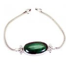 Riyo Malachite Design Jewelry Ethenic Bracelet Bangle L 7.5in Sbramal-48001