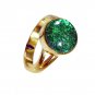Sunstone 18k Y Gold Plate Beautiful Ring
