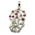 Riyo  Tourmaline 925 Solid Sterling Silver Coordinating Pendant L 1.5in Sptou-84