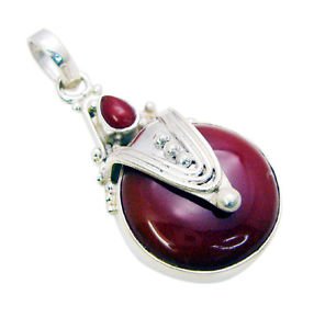 Riyo Red Onyx Casting Silver Jewelry Sun And Moon Pendants L 2in Spron-66001