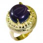 Riyo Amethyst Jewelry Gold Plated Toe Ring Jewelry Sz 7 Gprame7-2045