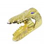 Riyo Gemstone 18kt Gold Plated Crocodile Ring Gprcro80-170003
