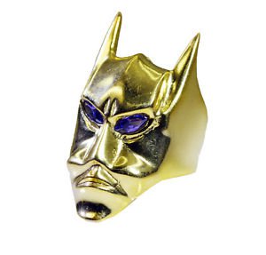 Riyo   Gemstone  18kt Gold Plated Bat Ring Gprbat75-130012